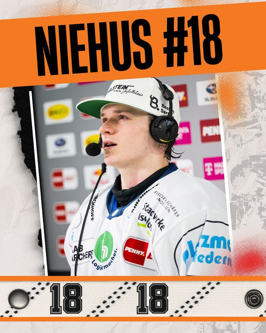 #18 Eishockey Armband Lua Niehus #18 - GAMECODE Lace Armband