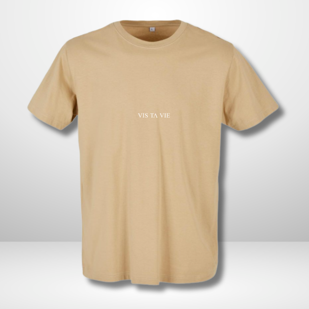 Lucas Dumont "VIS TA VIE" Everday T-Shirt in 2 Farben