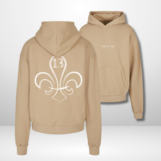 Lucas Dumont "VIS TA VIE"  Ultra Heavy Oversized Hoodie