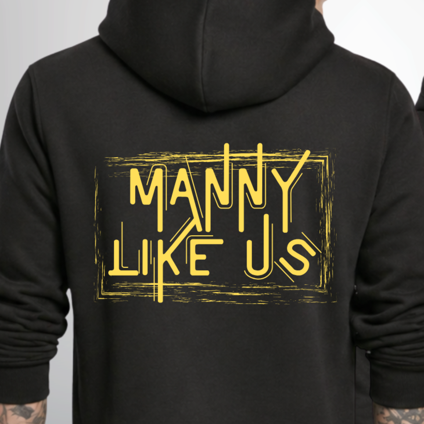 "MANNY LIKE US" Manuel Wiederer X The Squad Heavy Hoody