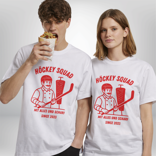 "MIT ALLES UND SCHARF" The Squad T-Shirt