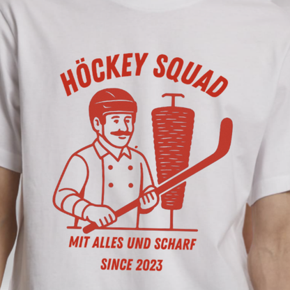 "MIT ALLES UND SCHARF" The Squad T-Shirt