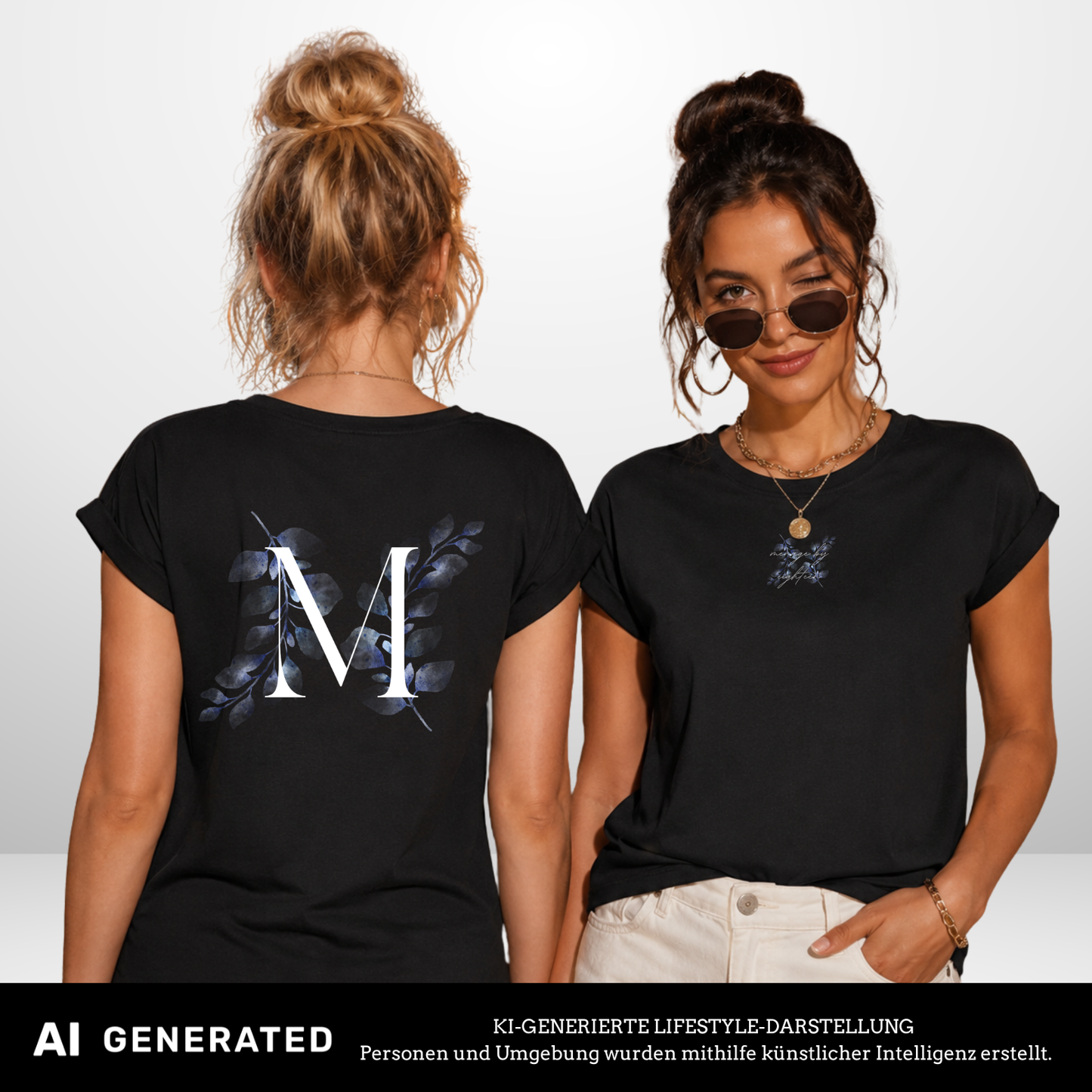"MÉNAGE BY EIGHTEEN: IN BLOOM" Jonas Müller X The Squad Hockey Ladies Organic Extended Shoulder Tee