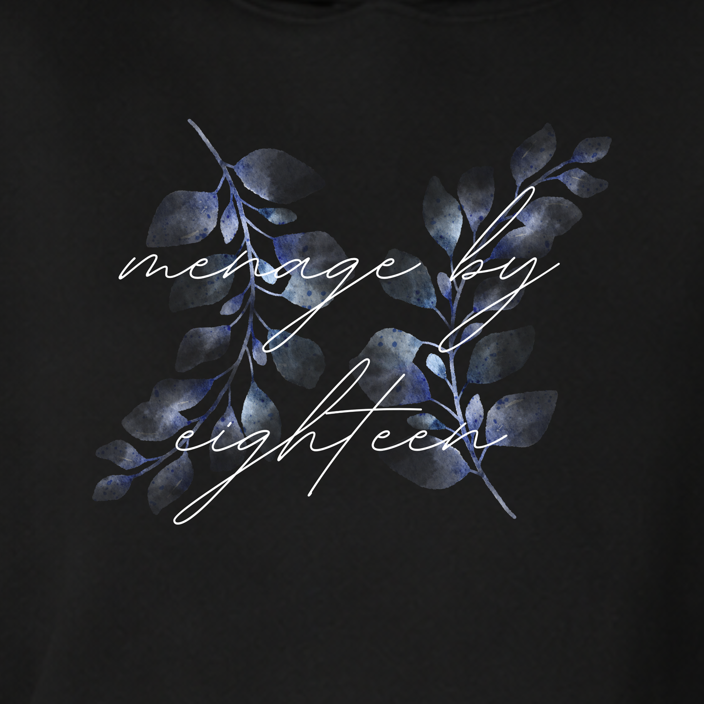 "MÉNAGE BY EIGHTEEN: IN BLOOM" Jonas Müller X The Squad Ultra Heavy Cotton Box Hoody