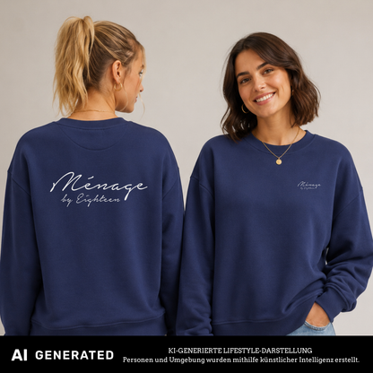 "MÉNAGE BY EIGHTEEN"  Jonas Müller X The Squad Ladies Oversized Crewneck