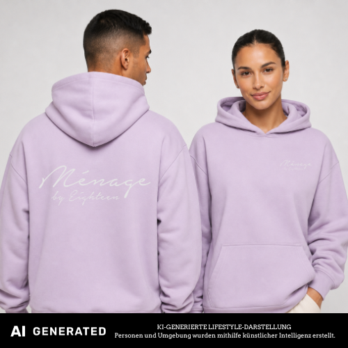 "MÈNAGE BY EIGHTEEN" Jonas Müller X The Squad Ultra Heavy Hoody