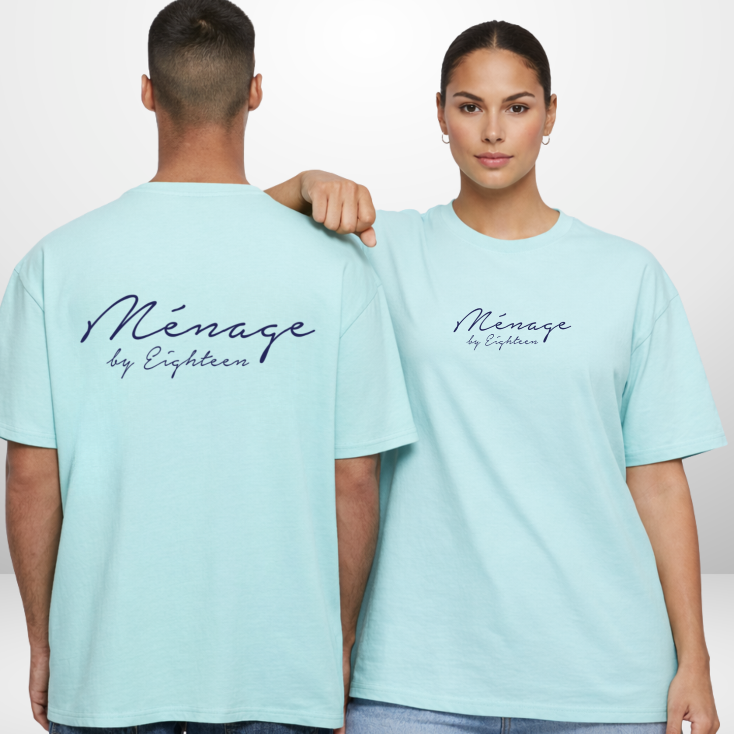 "MÈNAGE BY EIGHTEEN" Jonas Müller X The Squad Oversized T-Shirt