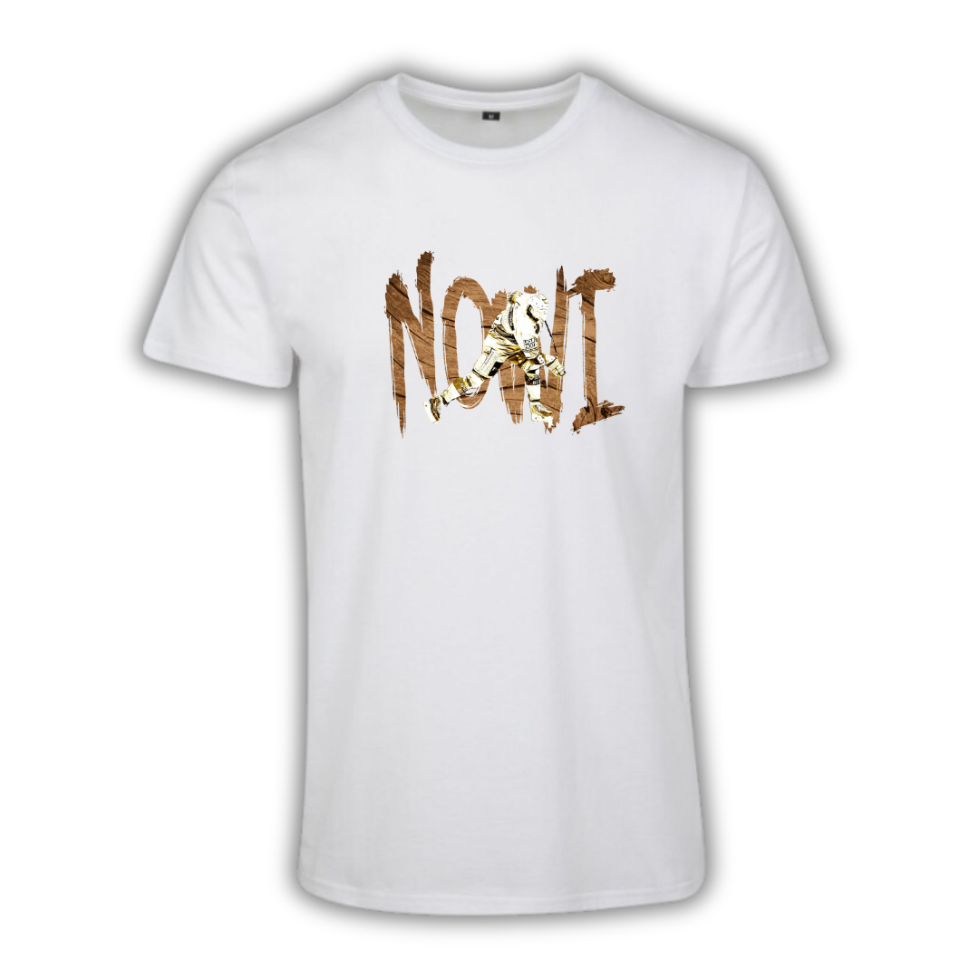 Marco Nowak "Logo" T-Shirt weiß