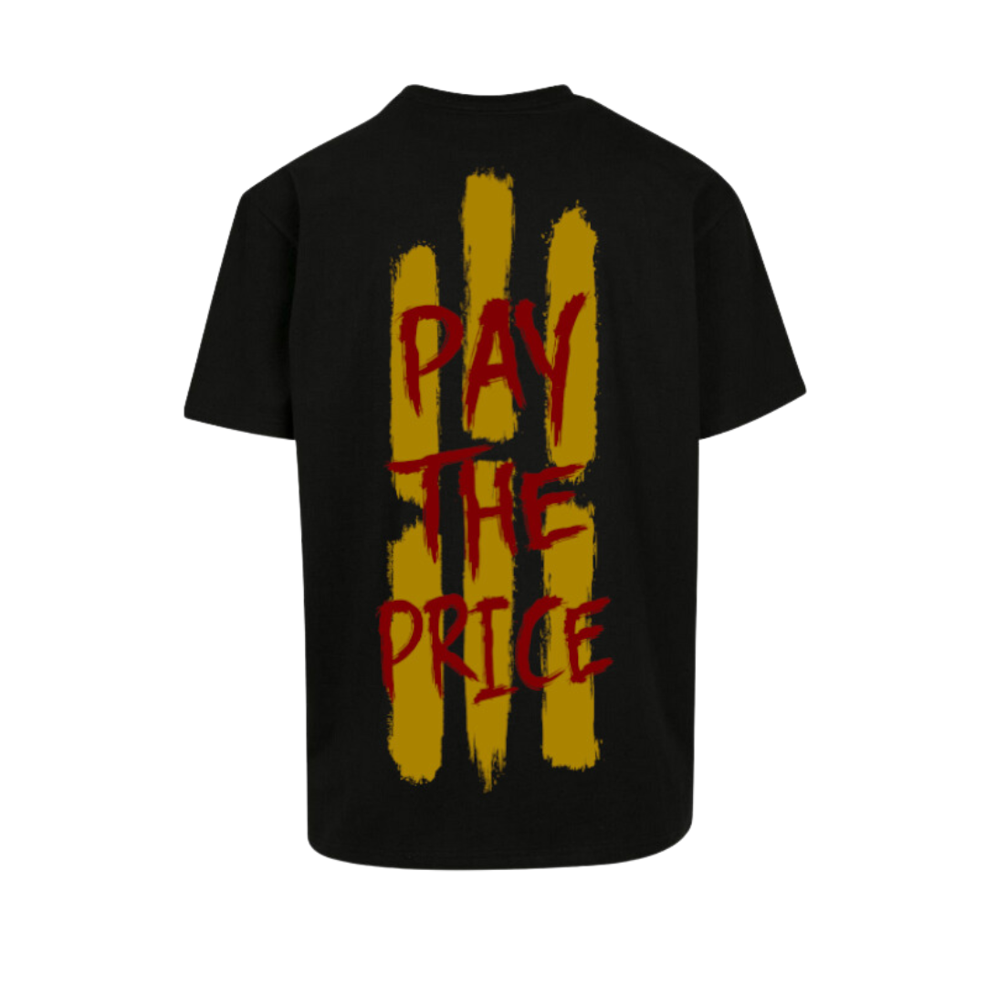 Marco Nowak "Pay the Price" Heavy Oversized T-Shirt back