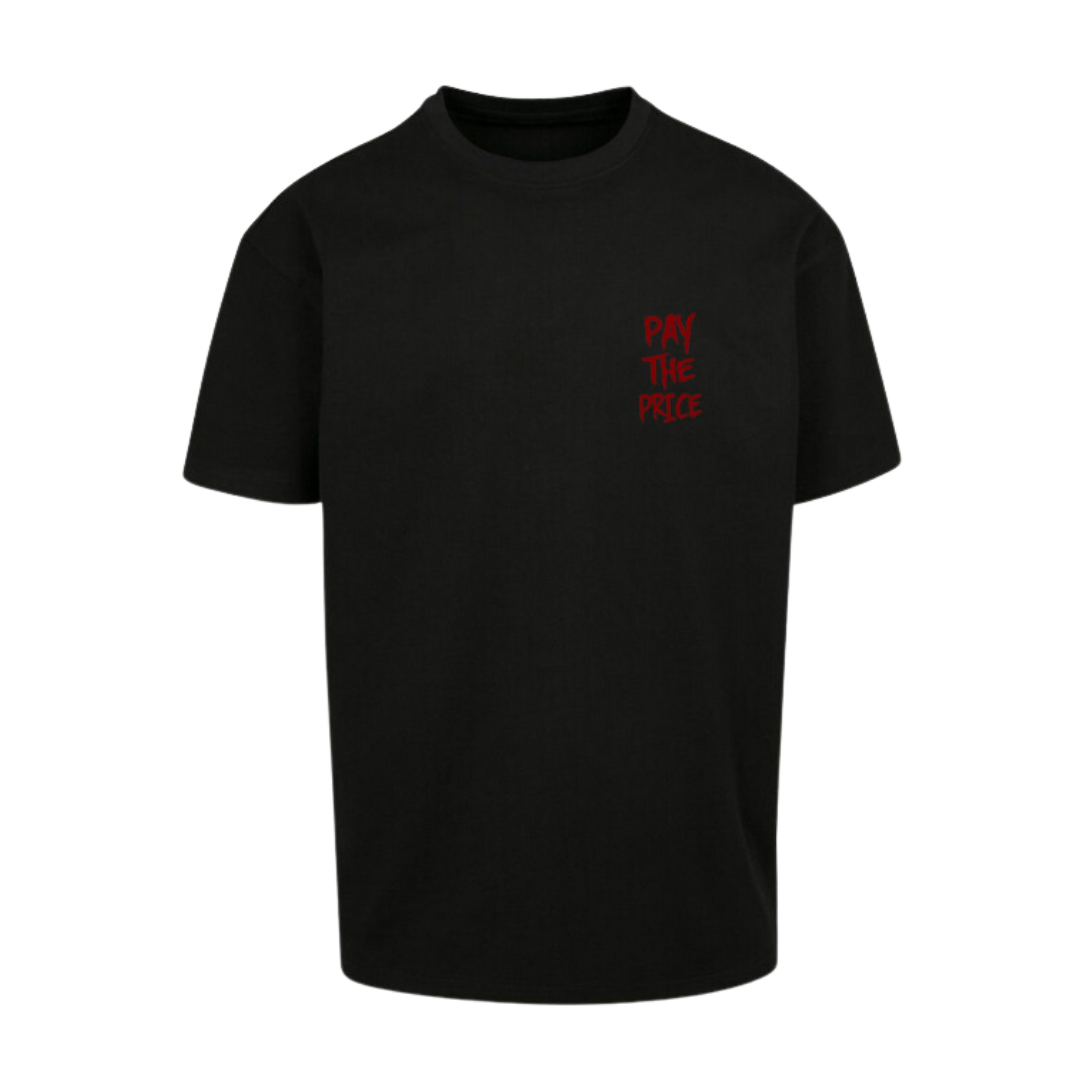 Marco Nowak "Pay the Price" Heavy Oversized T-Shirt back front