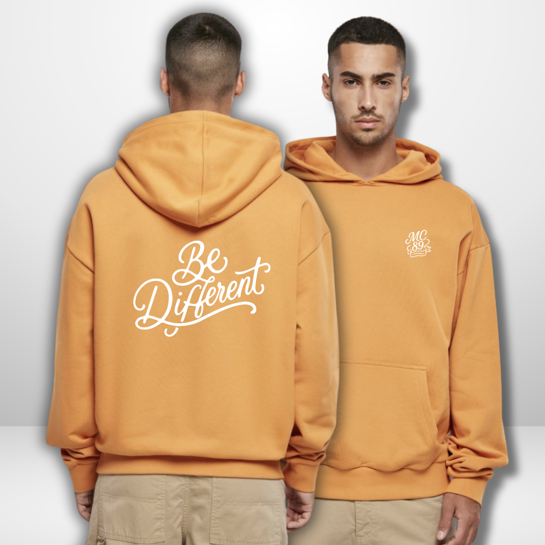 Matt Choupani "be different" Ultra Heavy Oversized Hoodie in 2 Farben