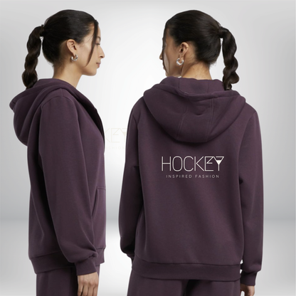 "NIGHT SHIFT" 🧡🏒🍹The Squad Ladies Zip Hoody