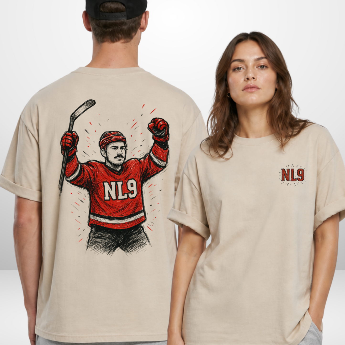 "NOTHING 2 PROVE" Nikolas Linsenmaier X The Squad Oversized Shirt