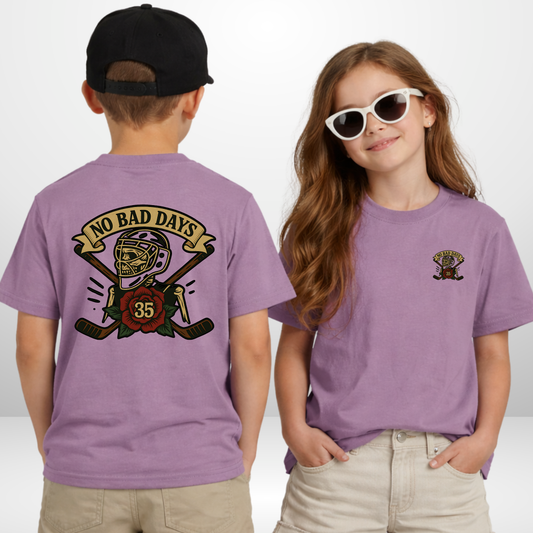 "NO BAD DAYS" Jerry Kuhn X The Squad Kids Shirt