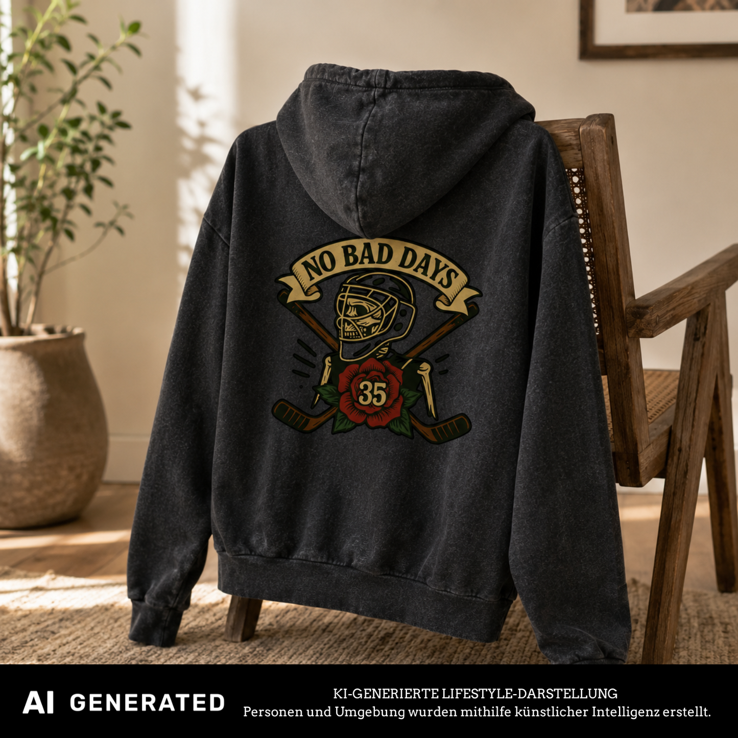 No Bad Days Oversized Hoody