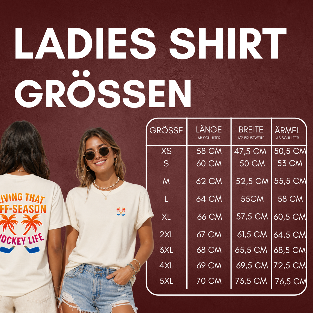 "OFF-SEASON HOCKEY LIFE" The Squad Ladies Shirt