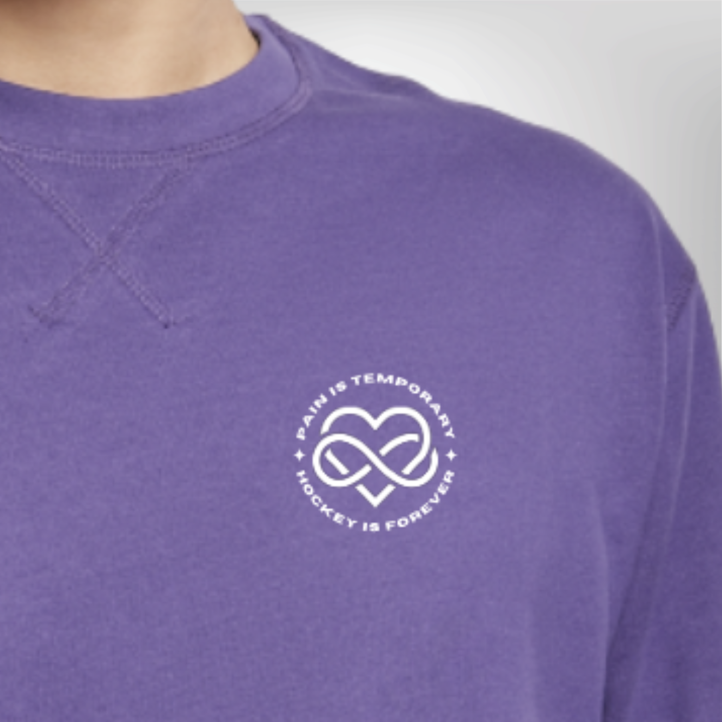 "PAIN IS TEMPORARY" The Squad Sweatshirt in 2 Farben