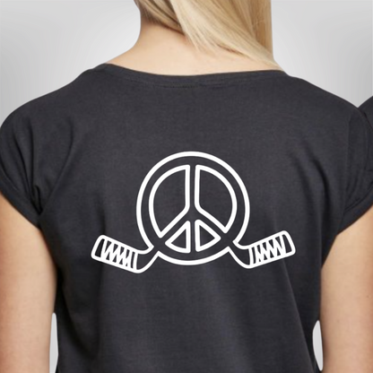 "LET THE FIGHTS STAY ON THE ICE" The Squad Ladies Shirt