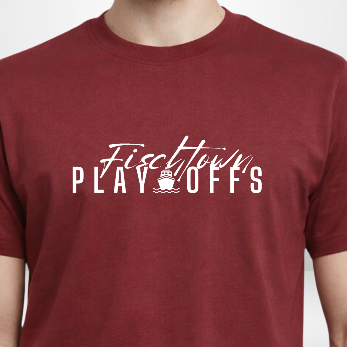 PINGUINS PODCAST X THE SQUAD "fischtown playoffs" T-Shirt in 2 Farben