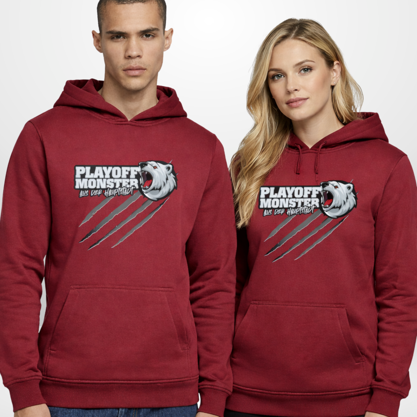 "PLAYOFF MONSTER" Broken Sticks X The Squad Heavy Hoody