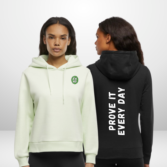 "PROVE IT EVERY DAY" Fabian Hegmann X The Squad  * Ladies Heavy Hoody in 2 Farben