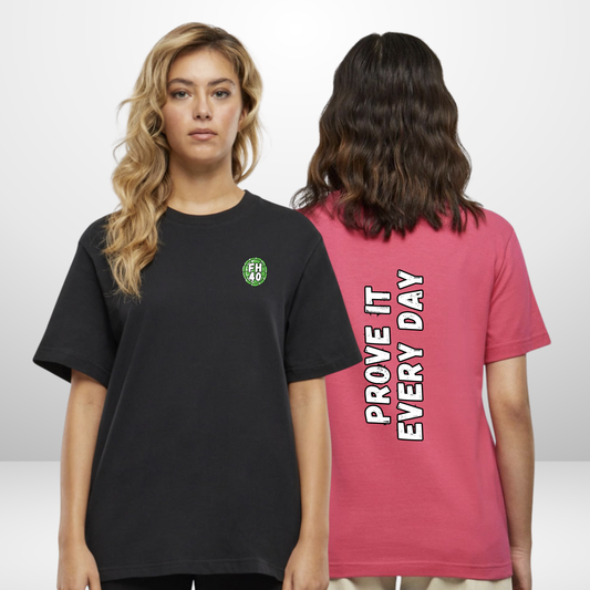 "PROVE IT EVERY DAY" Fabian Hegmann X The Squad Ladies Shirt in 2 Farben