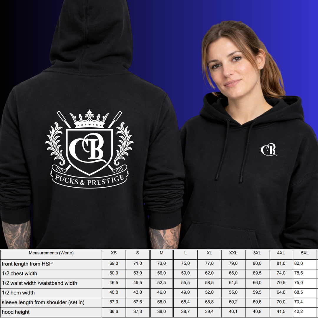 "PUCKS & PRESTIGE" Cody Brenner X The Squad Heavy Hoody