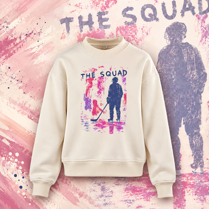 Painted Shift Ladies Oversized Crewneck