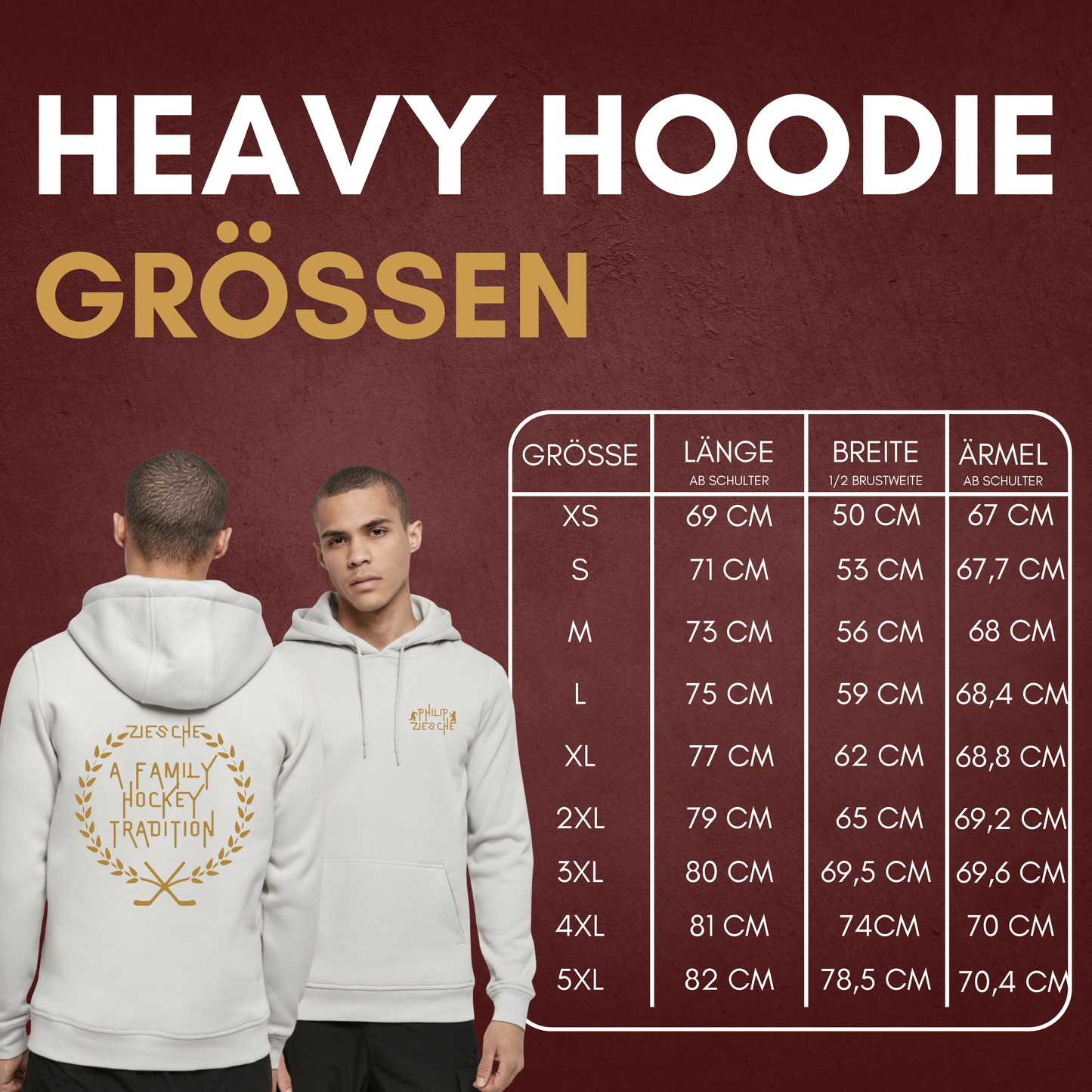 Philip Ziesche "A Hockey Family Tradition" Heavy Hoody