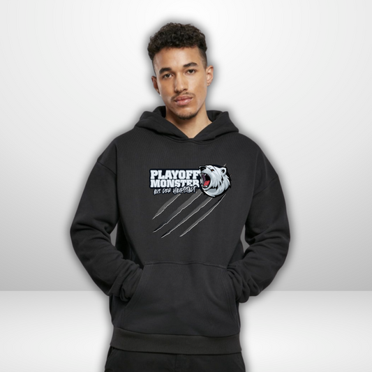"Playoff Monster" Oversized Hoodie in 2 Farben