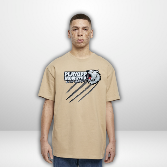 "Playoff Monster" Oversized T-Shirt in 2 Farben