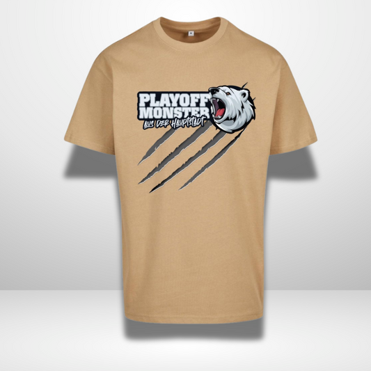 "Playoff Monster" Oversized T-Shirt in 2 Farben * 2 Broken Sticks x THE SQUAD *