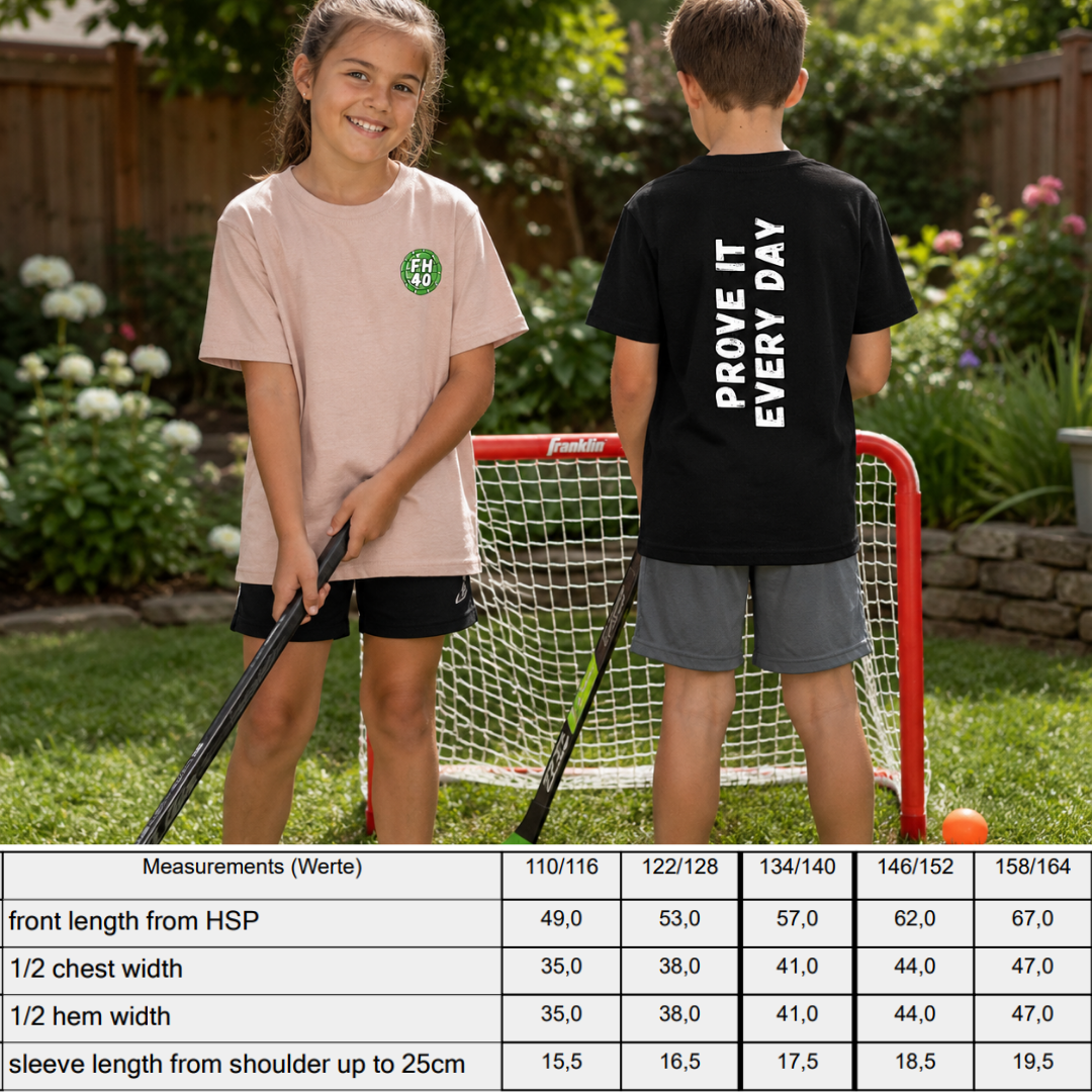 Prove It Every Day Kids Shirt Fabian Hegmann X The Squad