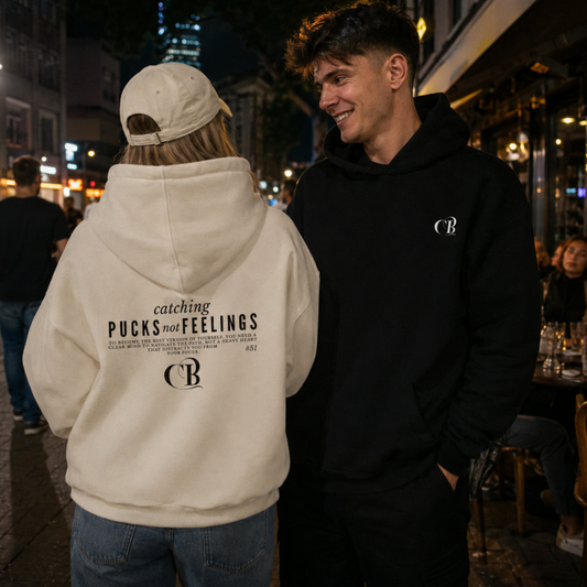 Catching Pucks Oversized Hoody Cody Brenner X The Squad