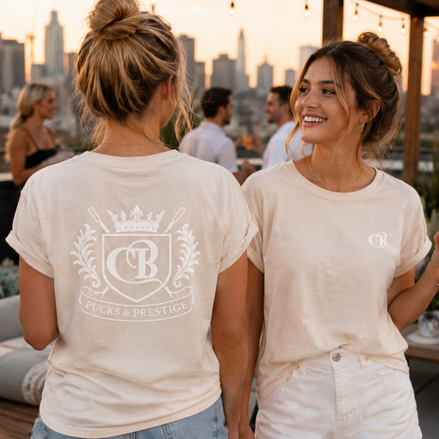 Pucks & Prestige Ladies Shirt Cody Brenner X The Squad