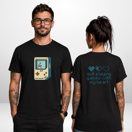 "QUIT PLAYING GAMES" The Squad Hockey T-Shirt