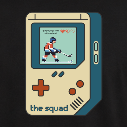 "QUIT PLAYING GAMES" The Squad Hockey T-Shirt