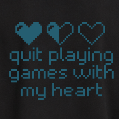 "QUIT PLAYING GAMES" The Squad Hockey T-Shirt