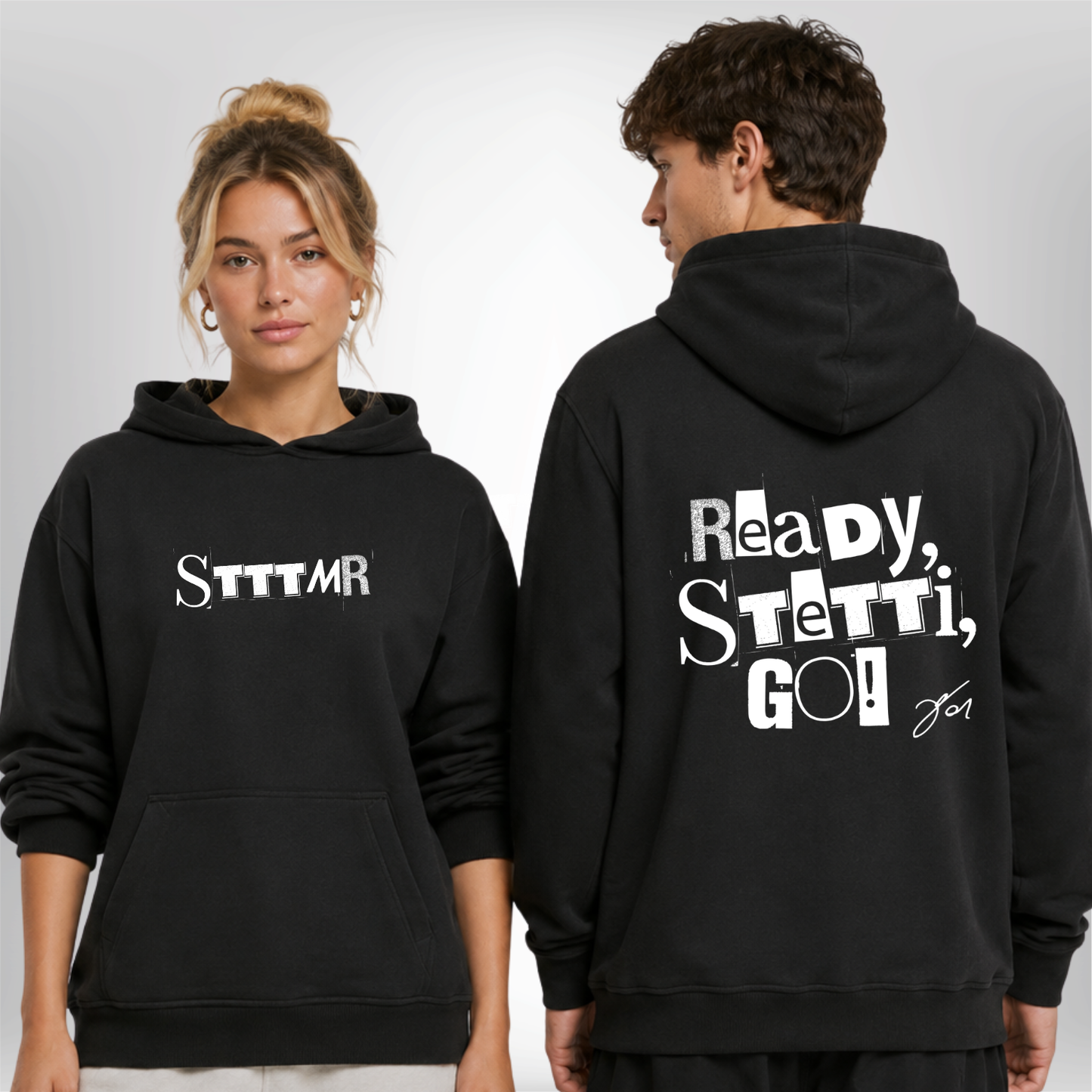 "READY, STETTI, GO!" Jonas Stettmer X The Squad Ultra Heavy Regular Hoody