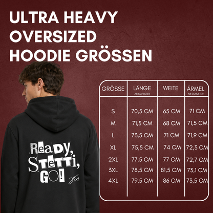 "READY, STETTI, GO!" Jonas Stettmer X The Squad Ultra Heavy Regular Hoody