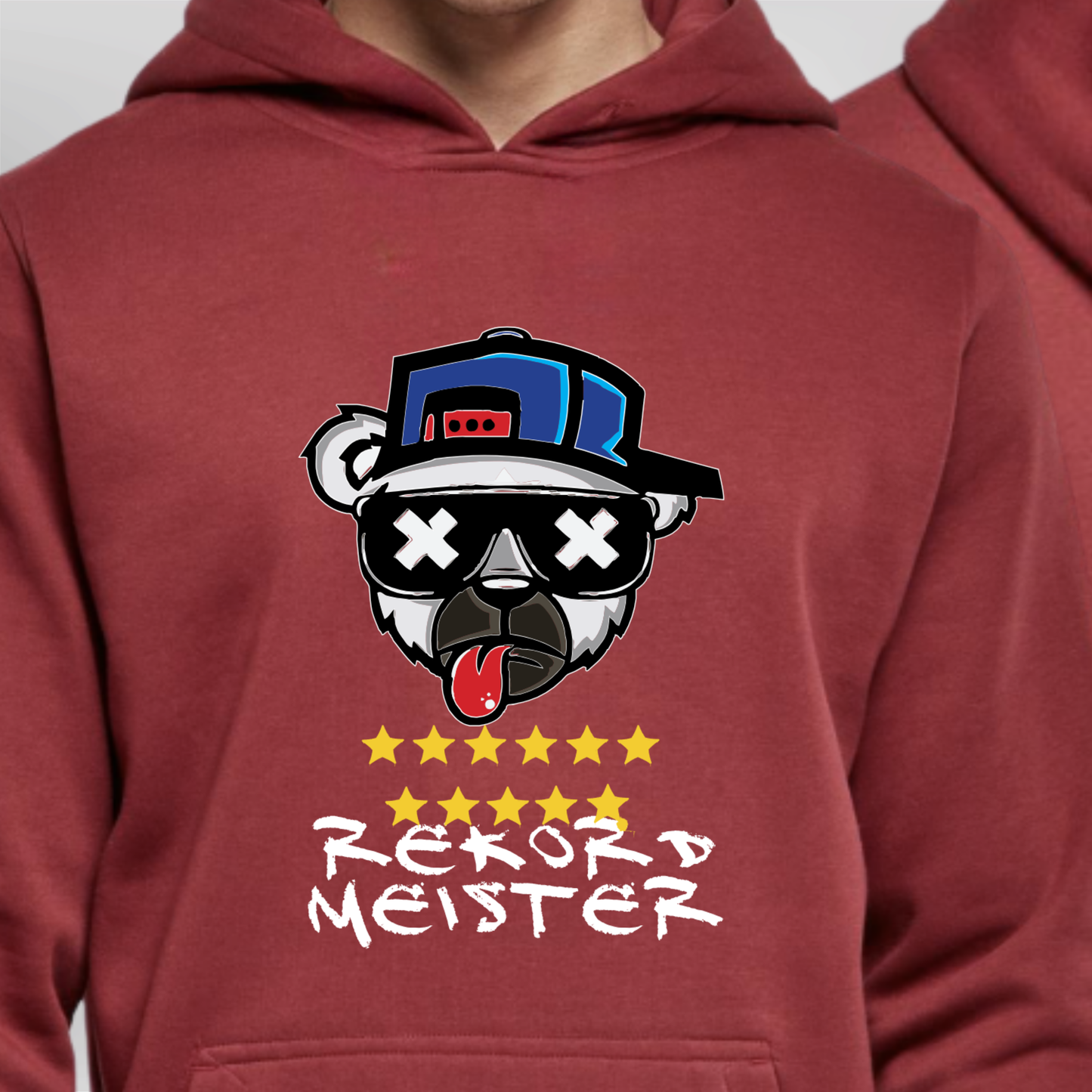 REKORDMEISTER" Broken Sticks X The Squad Heavy Hoodie