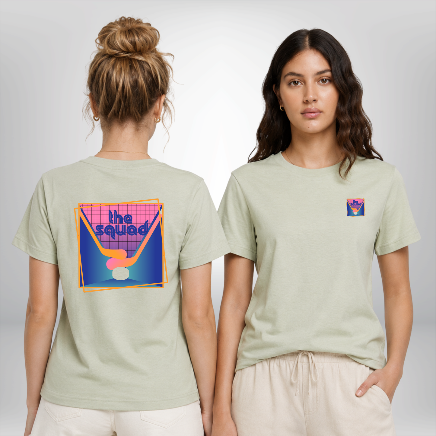 "RETRO VIBES" The Squad Hockey Ladies Shirt
