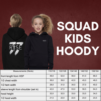 "RISE UP" Kids Hoody * Robbie Czarnik x The Squad