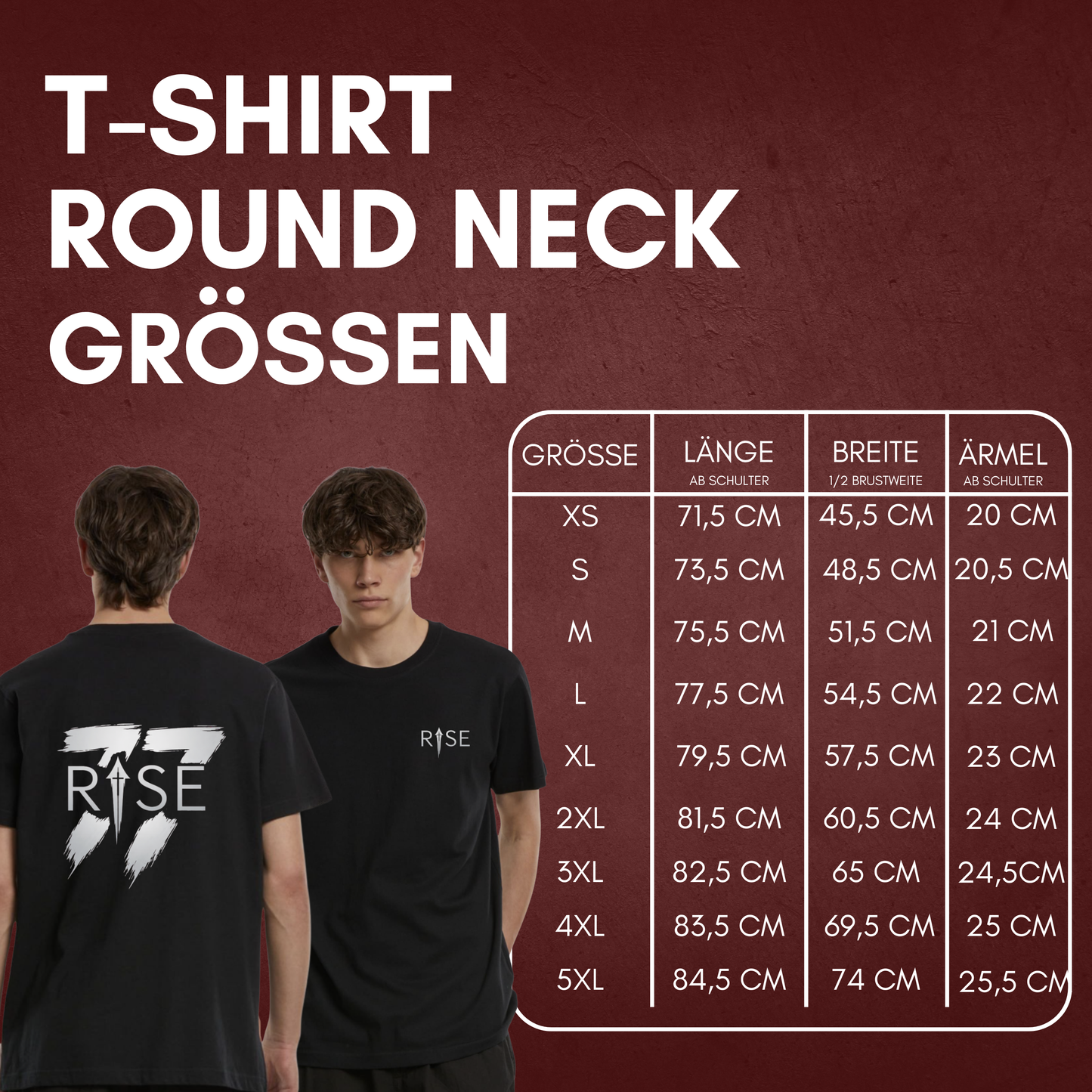 "RISE UP" T-Shirt * Robbie Czarnik x The Squad *