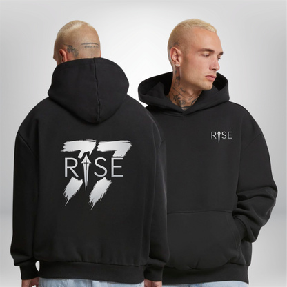 "RISE UP" Ultra Heavy Oversized Hoody * Robbie Czarnik x The Squad *