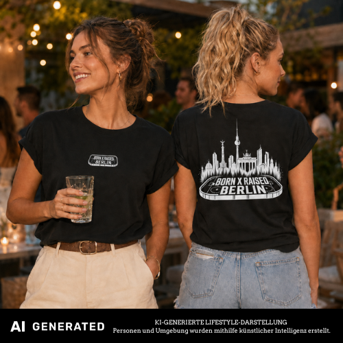 Raised by the Skyline Ladies Shirt Eric Mik X The Squad