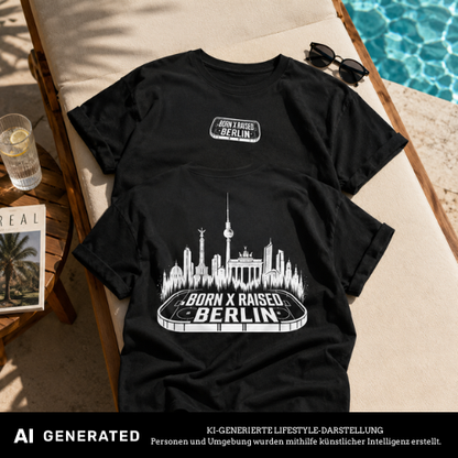 Raised by the Skyline Ladies Shirt Eric Mik X The Squad
