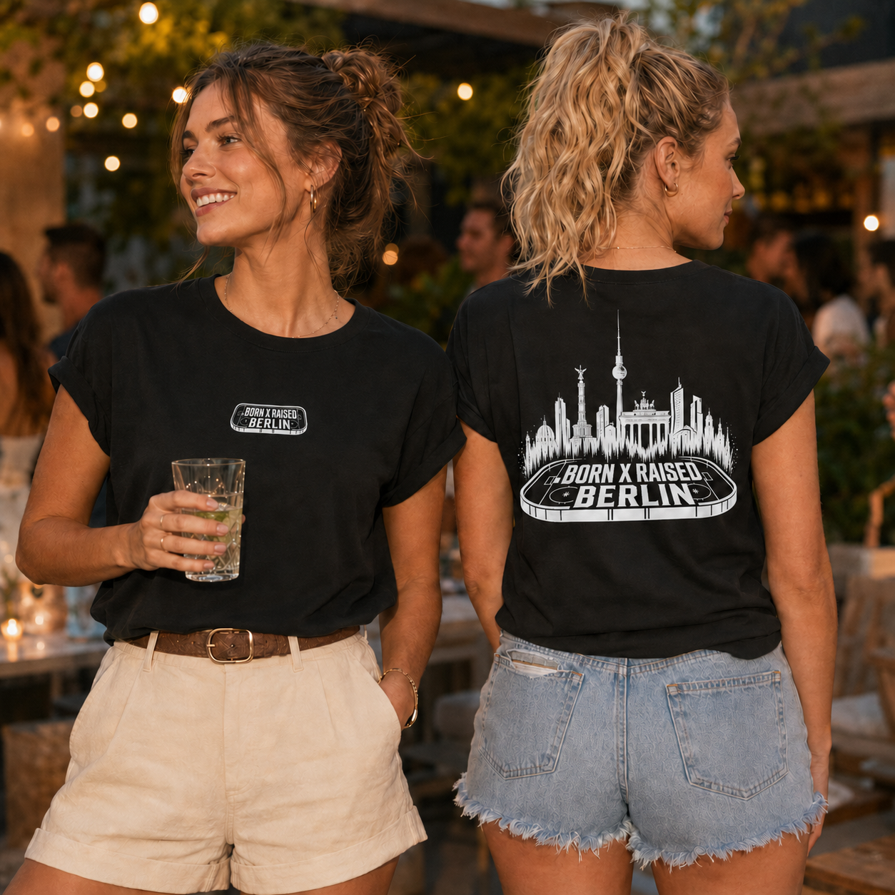Raised by the Skyline Ladies Shirt Erik Mik X The Squad