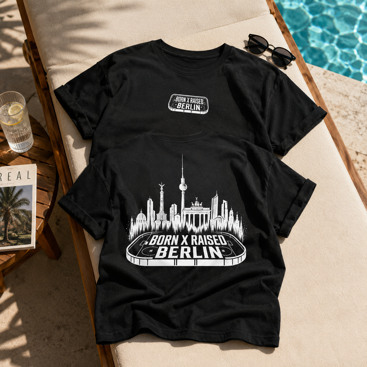 Raised by the Skyline Ladies Shirt Erik Mik X The Squad