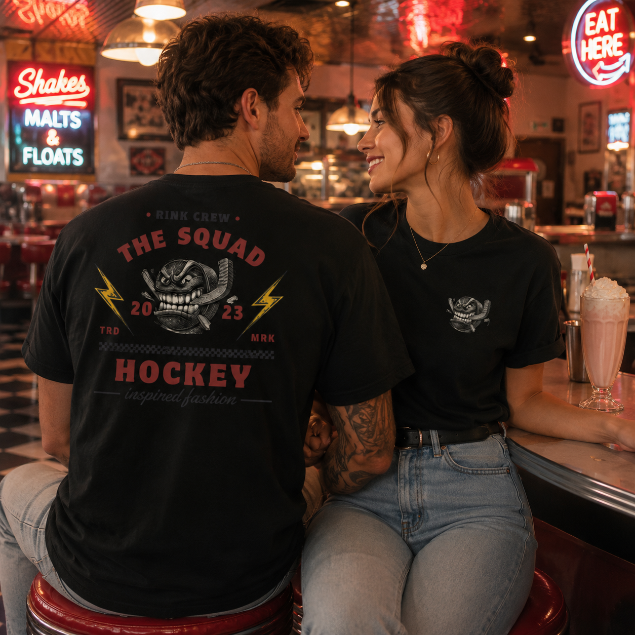 Retro Rink Crew Shirt